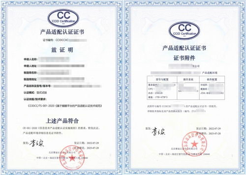 信息技术产品适配认证